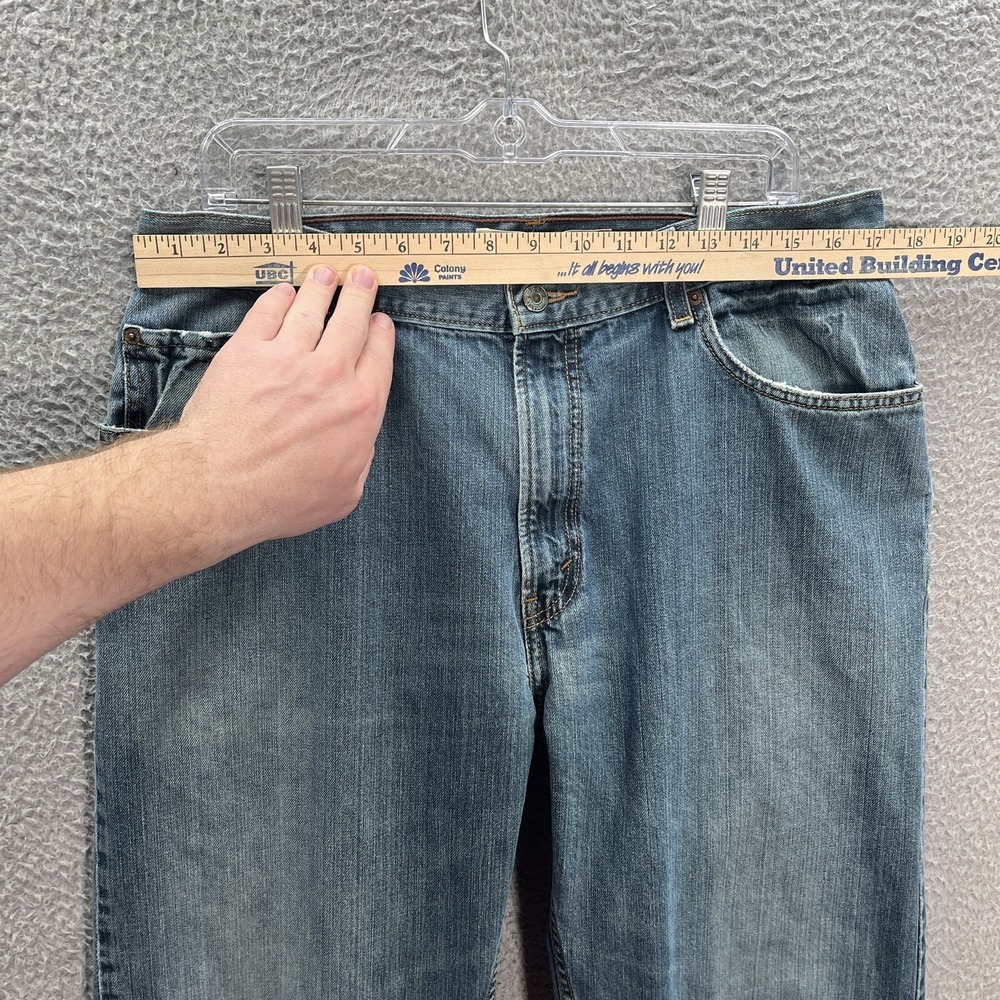 Levis 559 Jeans Mens 36x32 Blue Denim Relaxed Workwear Grunge Skater Baggy * - Picture 3 of 11